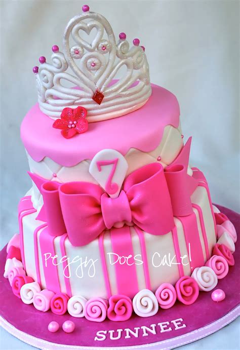 Pink Princess Cake - CakeCentral.com