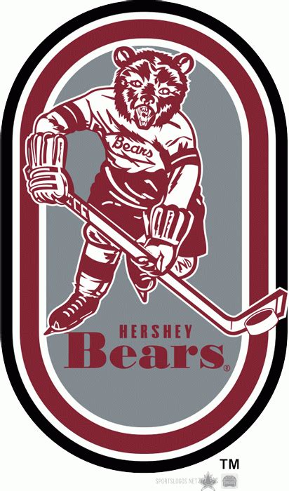 Hershey Bears Primary Logo - American Hockey League (AHL) - Chris ...