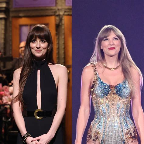 How Dakota Johnson Honored Taylor Swift on SNL