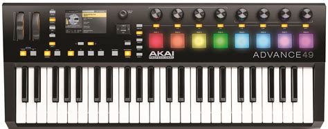 Audiofanzine reviews the Akai Advance 49 Keyboard Controller