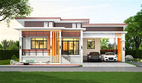 Vibrant and Simple Elevated One Storey House | Pinoy ePlans