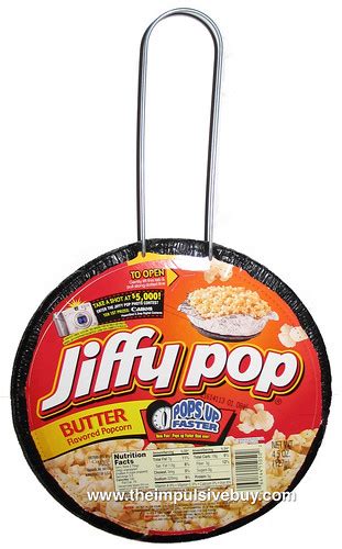 REVIEW: Jiffy Pop Stove Top Butter Popcorn - The Impulsive Buy