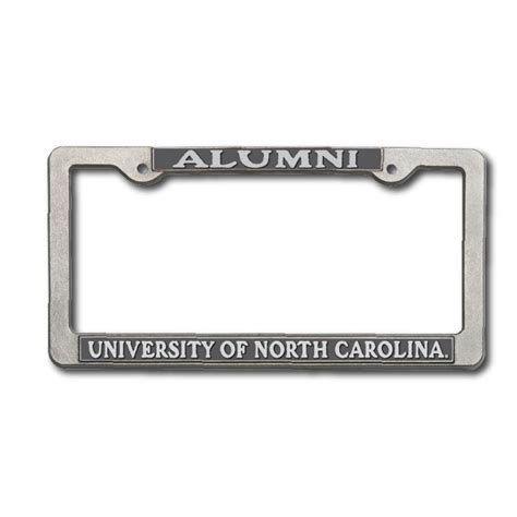 UNC | UNC Alumni Pewter License Plate Frame | Alumni Hall