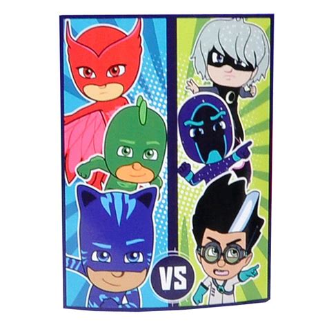 Licensed PJ Masks Fleece Throw Blanket Kids Home Decor Bedroom Accessory - Walmart.com - Walmart.com