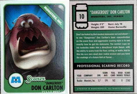 Monsters University Scare Cards - The Complete Guide | Monster ...