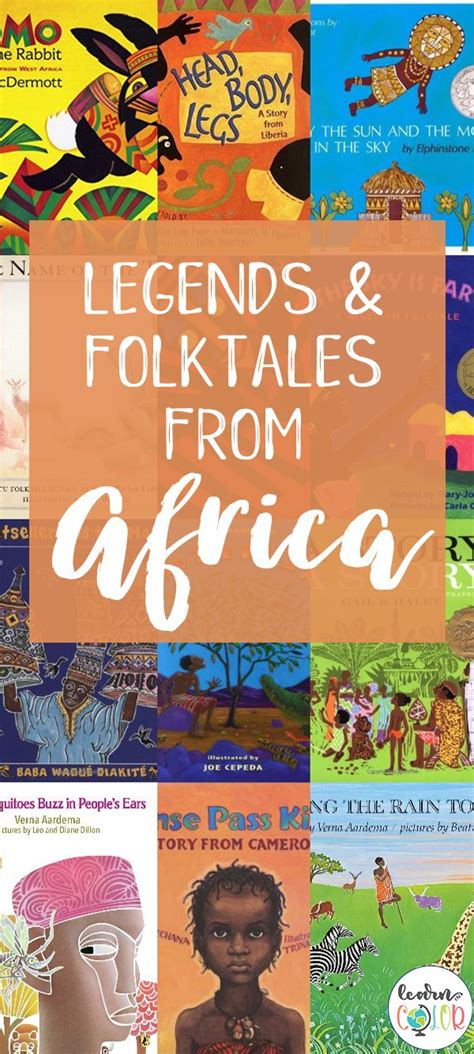 Fairy Tales, Legennds, and Folktales from Africa | Africa Picture Books