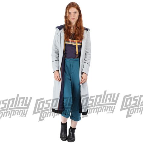 13th Dr Doctor Jodie Whittaker Costume Cosplay Fancy Dress Coat T-shirt Who #Jodie#Whittaker# ...