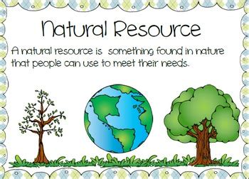 Natural Resources vs. Man Made Posters | Natural resources activities, Natural resources lesson ...