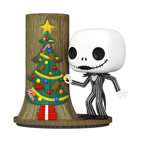 Jack With Christmas Town Door (1360) Nightmare Before Christmas 30th Pop Vinyl Deluxe | Pop ...