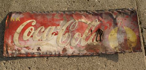 Vintage Coke Cola Sign unusual shape | Collectors Weekly