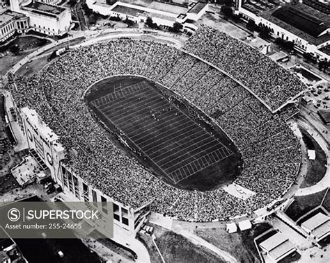 Aerial View Of A Stadium, Cotton Bowl, Dallas, Texas, USA | Aerial view ...