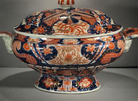 ANTIQUE JAPANESE IMARI MEIJI PERIOD VERY LARGE TUREEN | Imari porcelain, Japanese pottery, China ...