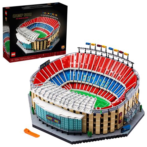 Buy LEGO Camp NOU – FC Barcelona 10284 Building Kit; Build a ...