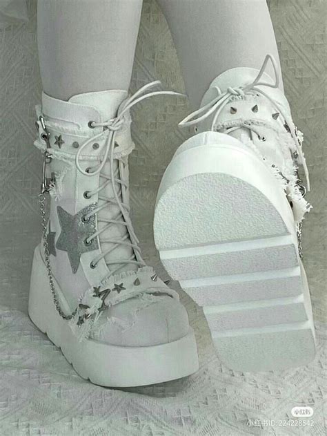 Pin by ۪ on ☆: s h o e s | Platform shoes boots, Shoe boots, Girly shoes