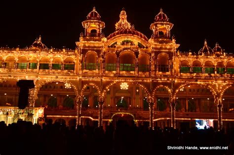 World famous Mysore Palace-Illuminated - eNidhi India Travel Blog