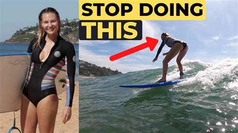 Top 7 Beginner Surfing Mistakes & How To Fix Them | Surfing Lesson ...