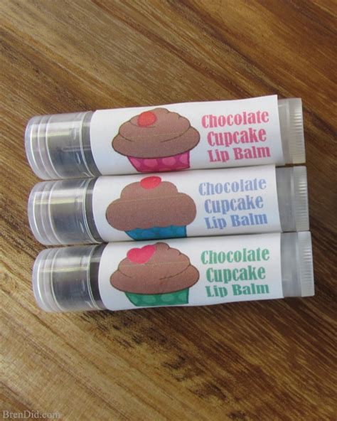 All-Natural Chocolate Cupcake Lip Balm Recipe - Bren Did