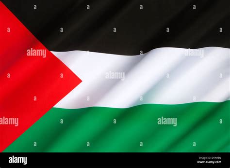 The flag of Palestinian Stock Photo - Alamy