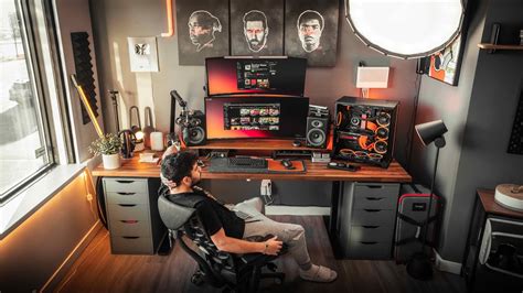 The Dream Desk Setup - Home Workspace & Gaming Desk 2022 - YouTube