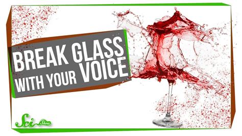 Can You Break Glass with Your Voice? | Funny facts, The voice, Glass