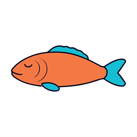 Bladefin Basslet fish sleeps icon illustration 47391710 Vector Art at Vecteezy