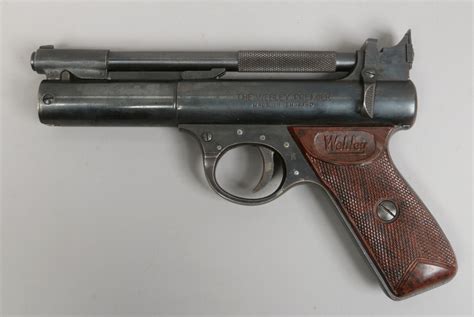 A Webley Premier .177 calibre air pistol serial number 1597.