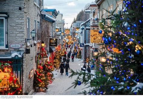 Old Quebec City during Christmas time | Cool places to visit, Christmas ...