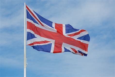 British Flag In The Sky Free Stock Photo - Public Domain Pictures