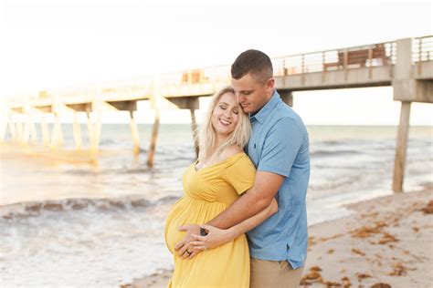 Unique Beach Maternity Photography