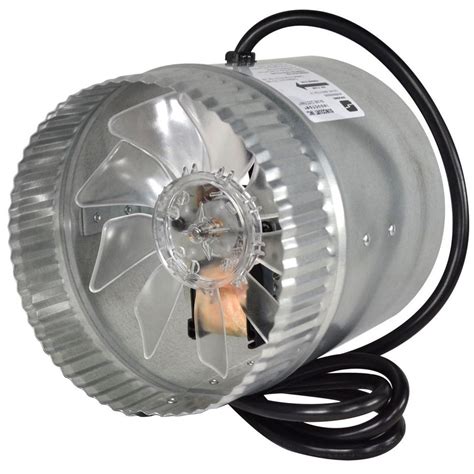 Suncourt Inductor 6 in. Corded In-Line Duct Fan-DB206C - The Home Depot