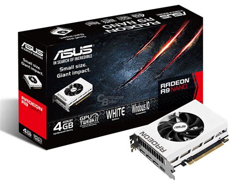 Winter is coming, so ASUS made a white AMD Radeon R9 Nano - Graphics - News - HEXUS.net