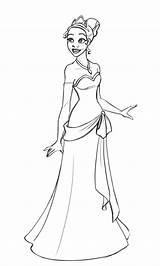 Free Printable Princess Tiana Coloring Pages For Kids sketch template