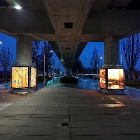 Current Art Installations • The Canada Line