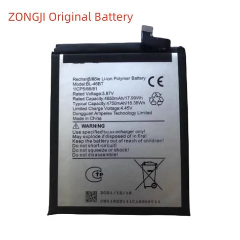 New-Battery-BL-46BT-4750mAh-For-TECNO-CAMON-18-Premier-Mobile-Phone ...