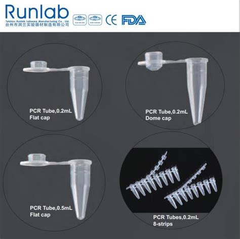 China Single PCR Tubes (0.2ml 0.5ml) - China PCR Tubes, Centrifuge Tube