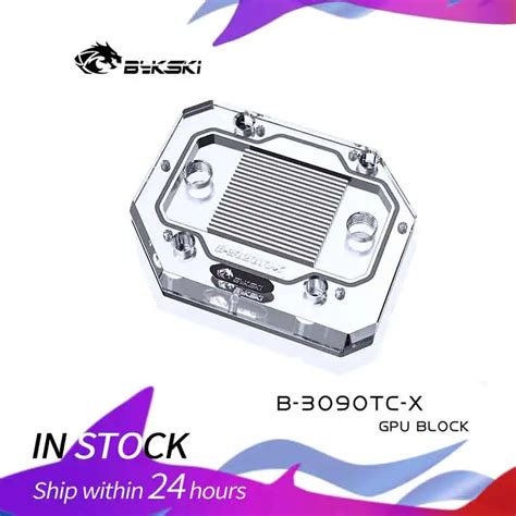 Bykski Gpu Cooler Rtx 3090 Backplate Gpu Backplane Water Block For All ...