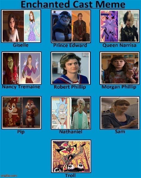 My Enchanted Cast by MorganTheMovieGeek97 on DeviantArt