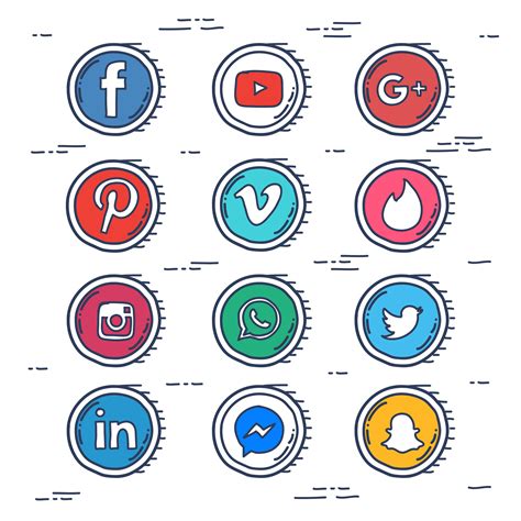 Social Media Icons Free Vector Art - (16,942 Free Downloads)