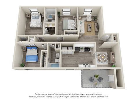 Floor Plans | Newly Renovated Apartments In West Columbia, SC