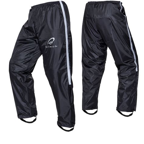 Black Spectre Waterproof Over Trousers - Trousers - Ghostbikes.com