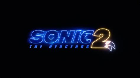 Sonic The Hedgehog 2 Logo Mostra Um Personagem Amado