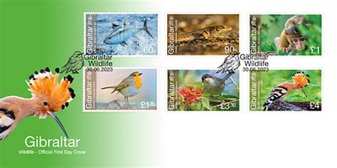 Gibraltar Wildlife First Day Cover | Stamps | 2023 | Gibraltar ...