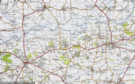 Historic Ordnance Survey Map of Buckland, 1947