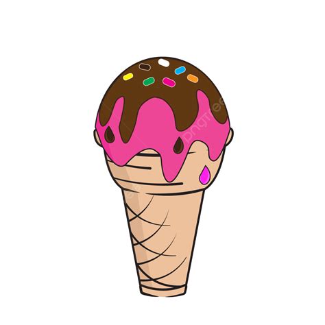 Ice Cream Choclate, Icecrean, Icecream Choclate, Ice Cream Corn PNG and Vector with Transparent ...