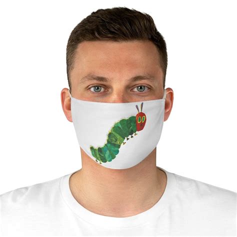 The Very Hungry Caterpillar Face Mask eric carle wormy | Etsy