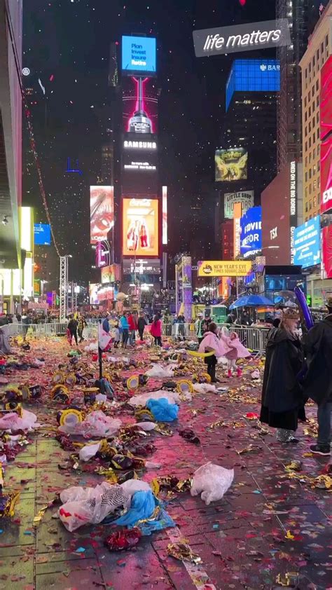 New Year's Eve after party scenes at times square nyc 🎊 🗽 #nyc #2023 # ...