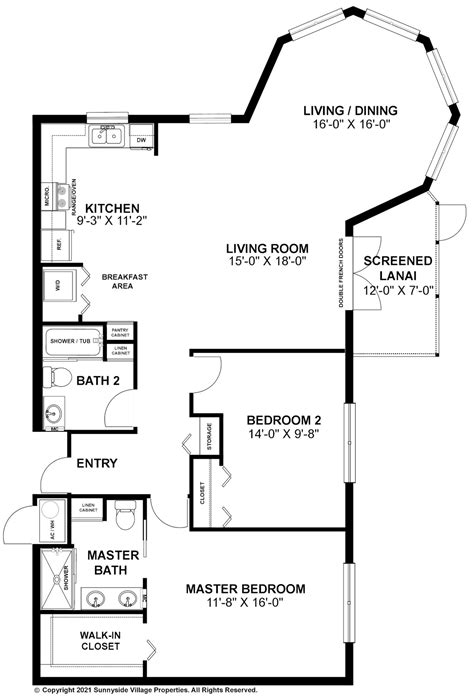 Floor Plans - Sunnyside Village