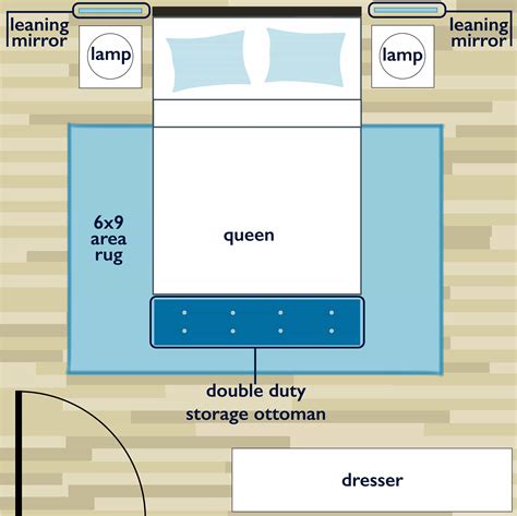 How To Arrange A Small Bedroom With A Queen Bed : World renowned ...