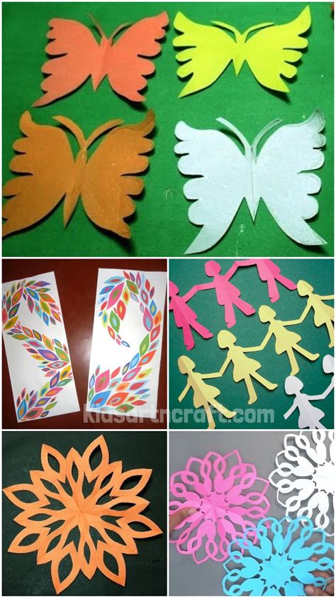 Paper-Cutting Designs For Projects - Kids Art & Craft