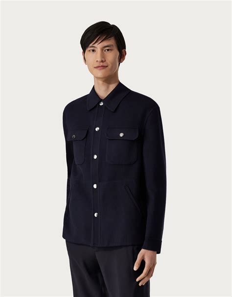 Italian jackets: classic and casual men's overshirts - Canali US